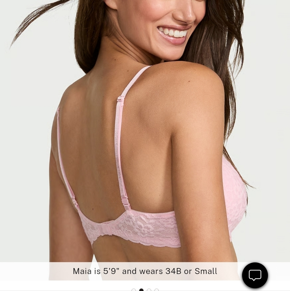 Victoria's Secret Lavender Lace Bra - Picture 8 of 8